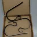 Christmas Stocking Holders for Mantle Set 3,Lightweight Stocking Holder No-Slip Stocking Hangers for Mantel Fireplace,Adjustable Mantel Stocking Hooks (Bronze-3 Pack)