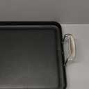 Cuisinart Double Burner Griddle, Chef's Classic Nonstick Hard Anodized, Stainless Steel, 655-35 13-Inch x 20-Inch
