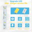 6Pack WR55X26671 Refrigerator LED Light Board Replacement for Freezer & Fridge Models PS11767930 AP6035586 4468532 EAP11767930