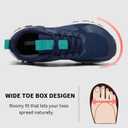 Wide Toe Box Shoes Women, Arch Support Ultralight Non Slip Sneakers for Walking Running Workout Gym Tennis,Balanced Cushion Diabetic Footwear