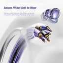 Open Ear Ear Clip On Earbuds Wireless Bluetooth Ear Cuff Clip On Ear Buds Headphones Bone Conduction Earbuds Out of Open Ear Headphones Ear Buds Bone Conducting