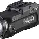 Streamlight 69473 TLR-10 G Flex 1000-Lumen Rail-Mounted Tactical Weapon Light with Integrated Green Aiming Laser, Rear Switch Options, and Key Kit, Black