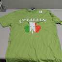 Italian Shirts - O'Talian Italy Flag Italia Funny T-Shirt T-Shirt, Medium (Green)