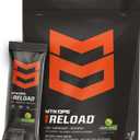 MTN OPS Reload Ready-to-Mix Carb Mix, 30g Fast-Digesting Carbohydrates, MCT Oil Powder & BCAAs, Energy & Endurance, Single-Serve Stick Packs, 15 Servings, Green Apple (EXP 03/01/27)