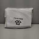 LOVEVOOK Laptop Tote Bag for Women 15.6 Inch Stylish Leather Work Tote Bag Purse Large Capacity And Waterproof Computer Briefcase for Business Office Travel, Khaki Beige