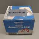 Amazon Basics Tall Kitchen Drawstring Trash Bags, Sturdy, 13 Gallon, Unscented, 200 Count