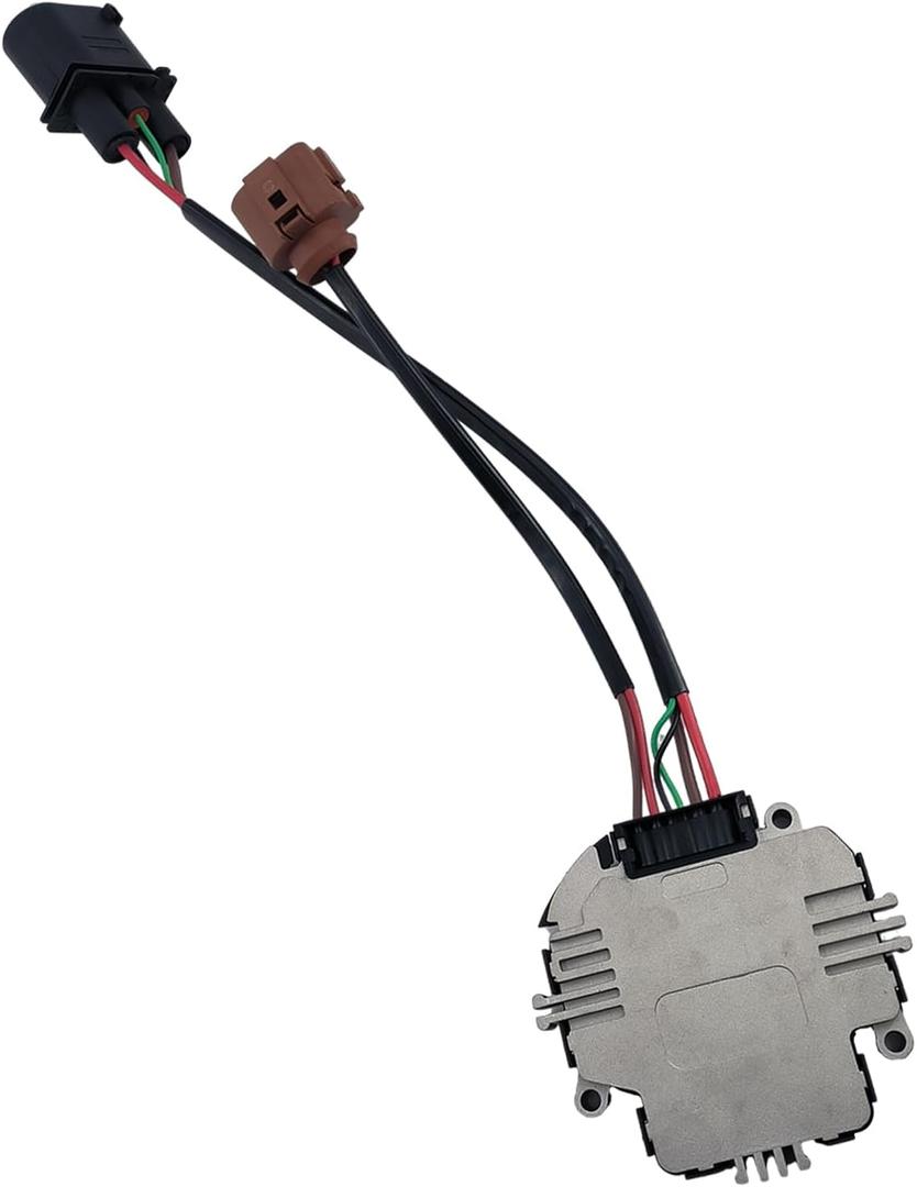 Radiator Cooling Fan Control Module 1TD959455 1K0959455EA Fit for Volkswagen Jetta Golf Tiguan CC Eos Passat Beetle GTI Rabbit 2005-2014,Audi A3 TT 2006-2014 1.4L 1.8L 1.9L 2.0L L4 2.5L L5 3.6L V6