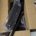 Klvied Portable Folding Sheet Music Stand with Violin Hanger, Black