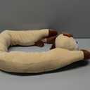 Sunolga Door Draft Stopper for Bottom of Door and Window, Weighted Cute Animal Seal Strip for Wind, Noise, Light, Dust, Door Snake and Sweep for Home Essentials Decorative, 38" Air Blocker, Yellow Dog