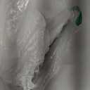 Flower Girl Dress Kids Lace Beaded Pageant Ball Gowns, White, Size 6-7