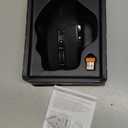 XUANGUI Wireless Ergonomic Mouse Comfortable Bluetooth Cordless Mice, Max 4800 DPI Ergo Witeless Mose with Side Buttons and USB Dongle, Battery Powered, Blue Tooth / 2.4G for Computer Laptop Macbook