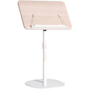 Music Stand,2 in 1 Dual-Use Folding Sheet Music Stand & Desktop Book Stand,Height Adjustable,Floor Reading Stand with Page Clip for Cookbooks, Sheet Music, Projector(Size:80cm)