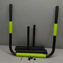 Handle Bar for Walking Pad Compatible with Walking Pad 23" Wide, Adjustable Handrail Height (31.5-43in), Heavy-Duty Steel Frame w/Non-Slip Base (Green Black)