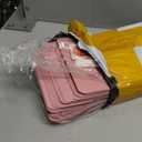 100 PCS Smell Proof Bags, Resealable Packaging Bags Matte Stand Up Foil Pouch with Clear Window, 4.7x7.9 Inch Sealable Smell Proof Pouch for Food Storage Small Business PackagingPink