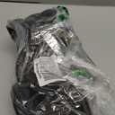 Flexi Hose Expandable Garden Hose with 8 Function Nozzle, 50FT - Lightweight Retractable Garden Hose, Water Hose - No-Kink Flexibility, 3/4 Inch Solid Brass Fittings and Double Latex Core (Black)