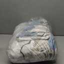 DJY 3 Pieces Quilt Set California King Blue Floral Pattern Quilt Coverlet Elegant Boho Bedspread with 2 Pillow Shams Lightweight Floral Summer Bedding Quilt for Adults Teens 106"x96"