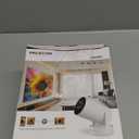 Mini Projector with WiFi and Bluetooth, Support 4K 1080P 170 ANSI Auto Keystone Correction, 210 Rotatable Portable Projector, 25"-110" Screen Video Projector for Smartphone/Laptop (HY300Ultra)