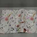 Placemats Set of 4 Waterproof Oilproof Table Mats Floral Pattern Washable Wipeable Heat Resistant Easy to Clean for Indoor Outdoor Party Kitchen Dining Table Decoration 12 * 18in