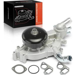 A-Premium Water Pump with Thermostat & Gasket Compatible with GM Vehicles