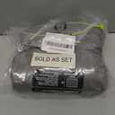 ATEPA Inflatable Seat Cushion, Self-Inflating Portable Stadium Airplane Travel Foam Cushion Pad for Camping, Sports Events, Outdoor (2 Pack Grey)