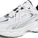 BAASPLOA Women's Chunky Fashion Sneakers Casual Sports Shoes Mesh Breathable Athletic Gym Workout Tennis Shoe Platform Thick Walking Shoes (6)