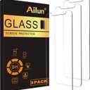 Ailun Screen Protector Compatible for iPhone 11 / iPhone XR [6.1 Inch], 3 Pack Case Friendly Tempered Glass