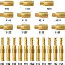 3 x Strongthium 22Pcs Carburetor Jet Kit for Keihin Nibbi FCR FCR-MX PE PJ PWK PWM 99101-357 95#~140# N424-21