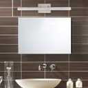 mirrea 24in Modern LED Vanity Light for Bathroom Lighting Dimmable 24w Brushed Nickel (Cold White 5000K)