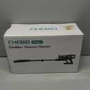 Cordless Vacuum Cleaner, Upgraded 580W 48KPA 65Mins Vacuum Cleaners for Home, Cordless Stick Vacuum Cleaner with Self-Standing and LED Screen, Anti-Tangle Wireless Vacuum for Pet Hair/Carpets/Floors