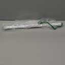 MEXAU White Tension Rod 16 To 26 Inch Spring Curtain Rod Adjustable Tension Curtain Rods No Drilling Short Tension Rod Extendable Small Spring Tension Curtain Rod for Closet Cupboard Bars Refrigerator