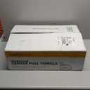 AmazonCommercial 2-Ply Soft, Absorbent Centerpull Paper Towels Compatible with Universal Dispensers, FSC Certified, 7.6 x 9 in, 6 Rolls, 600 Towels per Roll