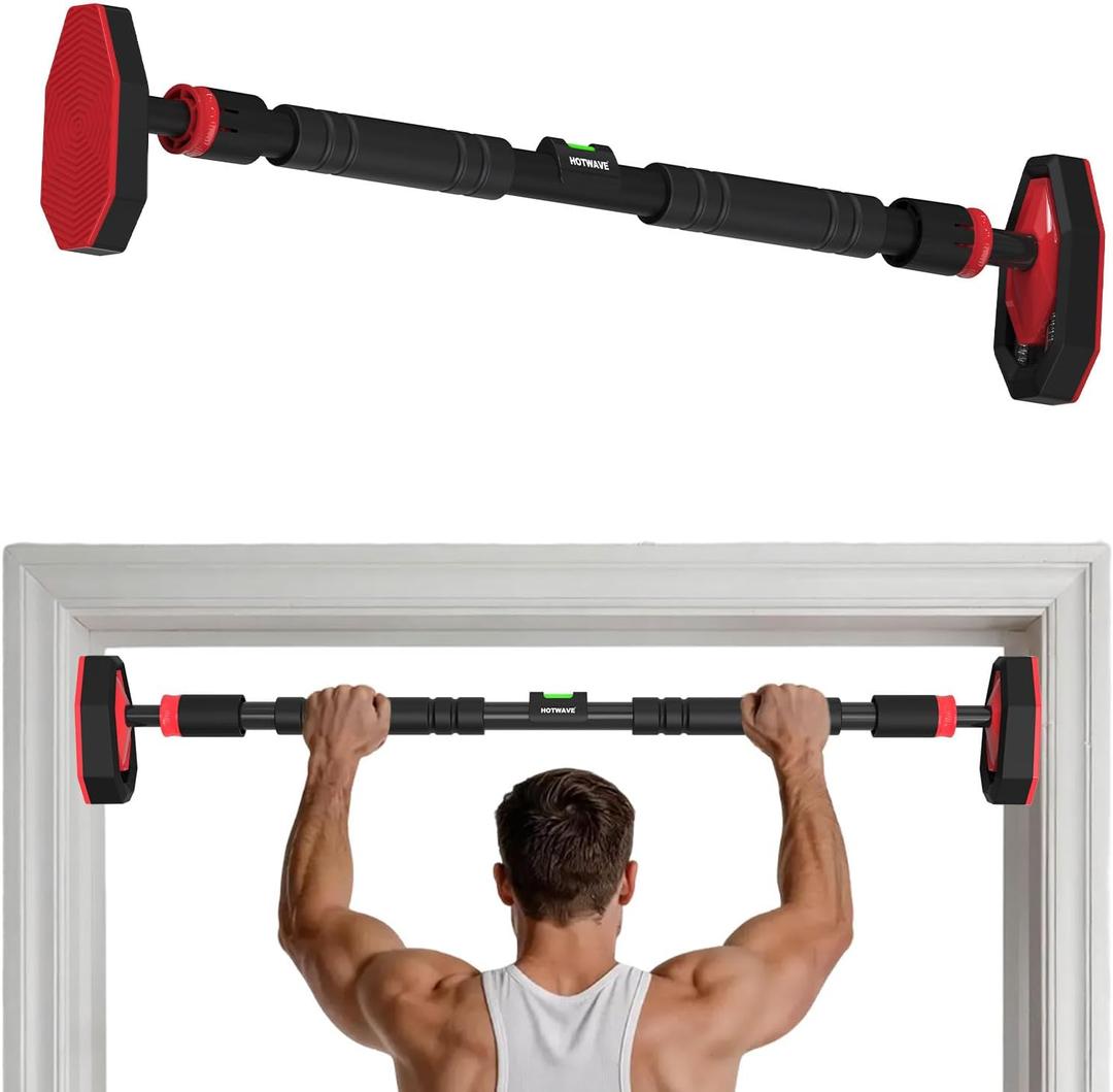 HOTWAVE Doorway Pull Up Bar,Portable Home Gym Upper Body Strength Training
