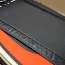 OASIS AUTO Car Seat Covers Front Seats, Waterproof Faux Leather Seat Covers for Cars Universal Fit for SUV, Truck, Sedan, Black Premium Car Seat Protector with Cushions (OS-004 Black&Orange)