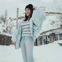 Ruqizhi Beanie Hats for Men Women Slouchy Beanie Hats Winter Knit Cuffed Beanie Soft Hat (Green)