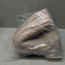 Heel Protectors for Bed Pressure Sores,Foot Boot Pillow Comfort Cushion for Bedridden Patients Remove Bedsores, Ankle Booties Pad for Ulcer Pain Relief While Sleeping (Pack of 1 Count, Khaki)