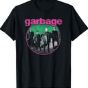 Garbage - Circle Photo T-Shirt, L