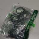 BlastHome® Luxury Curtain Rings – Premium Metal - Quiet, Smooth, Removable Nylon Inserts – Pinhooks & Clips Included – 1 1/2" Inside Diameter –  for Two Standard Curtains – Brushed Dark Brown