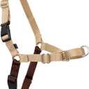 PetSafe Easy Walk Harness for Dogs - Pull-Free Walks - Patented Martingale Loop Design - Front Chest Leash Attachment - Comfort Straps - Breathable Harness Design - Small/Medium, Fawn/Brown