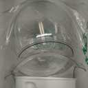 Geelin 1 Gallon Plastic Aquaponic Betta Fish Tank Aquaponic with Base and Top, Large Bowl Shatterproof Ecosystem Aquarium with Clear Clarity for Terrarium, Flower Vase Betta Fish Centerpiece Gifts