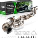 Catalytic Converter Kit Fit Subaru Forester 2006 2007 2008 2009 2010 Impreza 2006-2011 Legacy Outback 2006-2012 Saab 9-2X 2006 2.5L