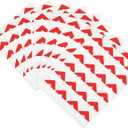 PATIKIL Photo Corners, 15 Sheets/360 Pcs Self Adhesive DIY Picture Mounting Sticker for Journal Album Diary Scrapbook, Red