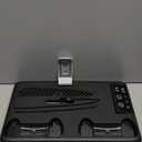 Honghao Controller Charger for PS5/PS5 Slim/Pro: PS5 Cooling Fan and Controller Charger Station, PS5/PS5 Slim Stand Accessories Vertical Charging Dock Stand for PlayStation 5 (Black)