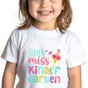 Kindergarten Shirt for Girls Boys Kids Toddler First Day of School Shirts Back to School in My Kindergarten Era Tshirt 2T-7Y (4-5T, Little Miss)