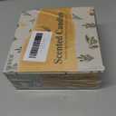 Scented Candles for Home, 6.4 oz Long Lasting Scented Candles Set,Cedar Candles for House & Lavender Candle for Stress Relief,Lemon/Puresage Candles Gifts for Women& Men-4 Pack