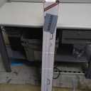 Reinforced 42” Extra Tall x 80” Wide Retractable Baby Gates with Rods to Prevent Crawling Through, Extra Tall Pet Gate for Large Openings Indoor Long Mesh Dog Gate for Stairs and Doorways, Black