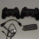 ZeroStory 2026 Upgrade Retro Game Console Stick, Retro Video Game Console Stick Built in 20000+ Games with 18 Emulators, 4K HDMI Output with 2 Pack 2.4G Controllers (64GB Memory Card) (Black)