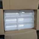 Sawysine 18 Pcs Glass Cylinder Vases 2.5''/2.95''/3.9'' Diameter Clear Flowers Vase Hurricane Floating Candles Holders for Table Centerpieces (3.9 x 8 in,3.9 x 10 in,3.9 x 12 in)