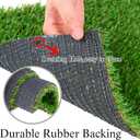 GLOBREEN Artificial Grass Table Runner 36 Inches for Golf Sport Themed Party Table Centerpiece Birthday Baby Shower