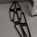 Dog Gates for Doorways Extra Wide 110inches (9ft), Wooden Freestanding Pet Gates for Dogs with 4 Support Stands, Foldable Gates for Dogs Indoor (White)