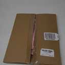 sancua 60 Inch Round Tablecloth (Fits 20-48 Inch Tables), Water Resistant Spill Proof Washable Polyester Table Cloth Decorative Fabric Table Cover for Dining, Buffet Parties and Camping, Pink